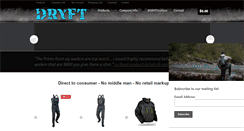 Desktop Screenshot of dryftfishing.com